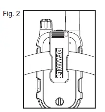 DEWALT DXFRS265 Two-Way Radio FIG 2
