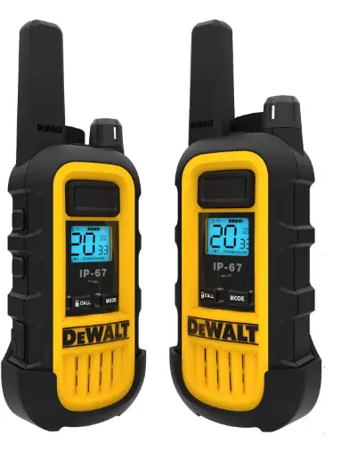 DEWALT DXFRS265 Two-Way Radio PRODUCT