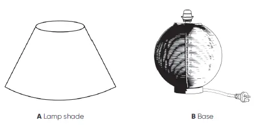 MATT BLATT MBLIBTTATLA Tappa Spherical Table Lamp fig 1