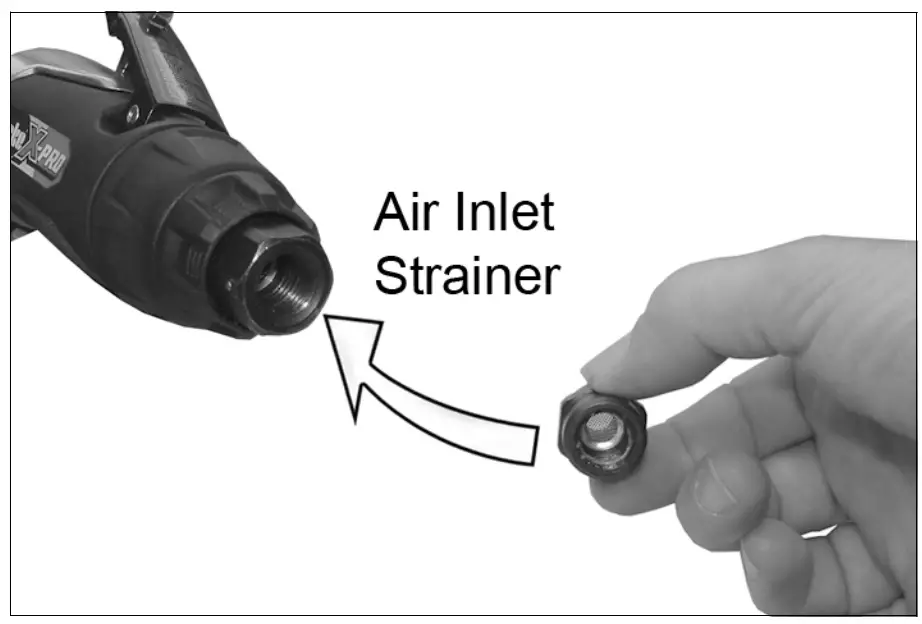 Clarke X Pro CAT128 Professional Air Die Grinder-fig 9