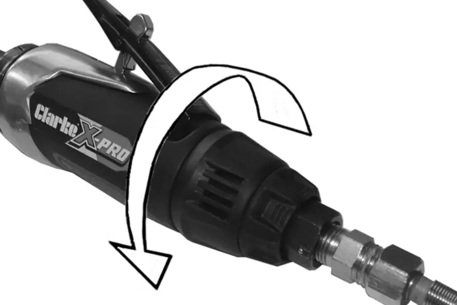 Clarke X Pro CAT128 Professional Air Die Grinder-fig8