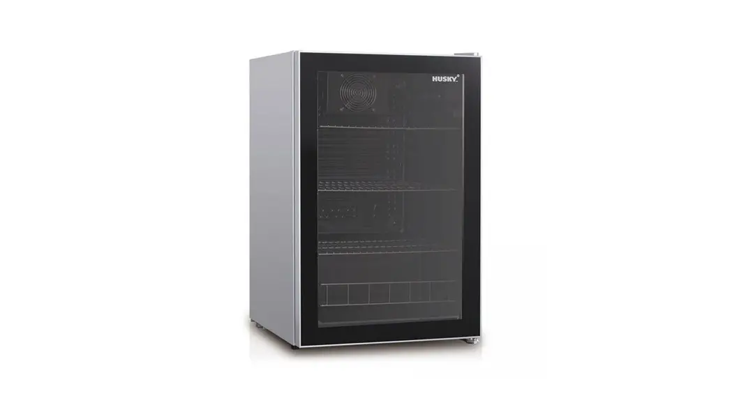 Husky Hus130cnblk 130l Single Glass Door Fridge User Manual