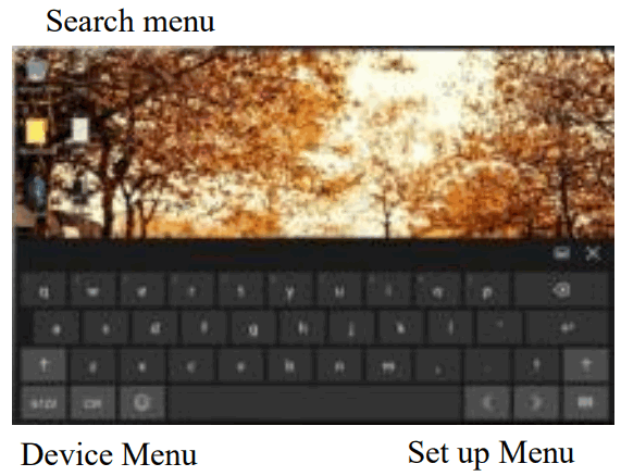 Emdoor EM I86H 8 Inch High Quality Intel Rugged Tablet with Barcode Scanne - Search menu