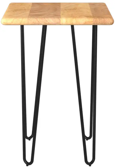 GREENAGE Natural Teak Live Edge Coffee Table