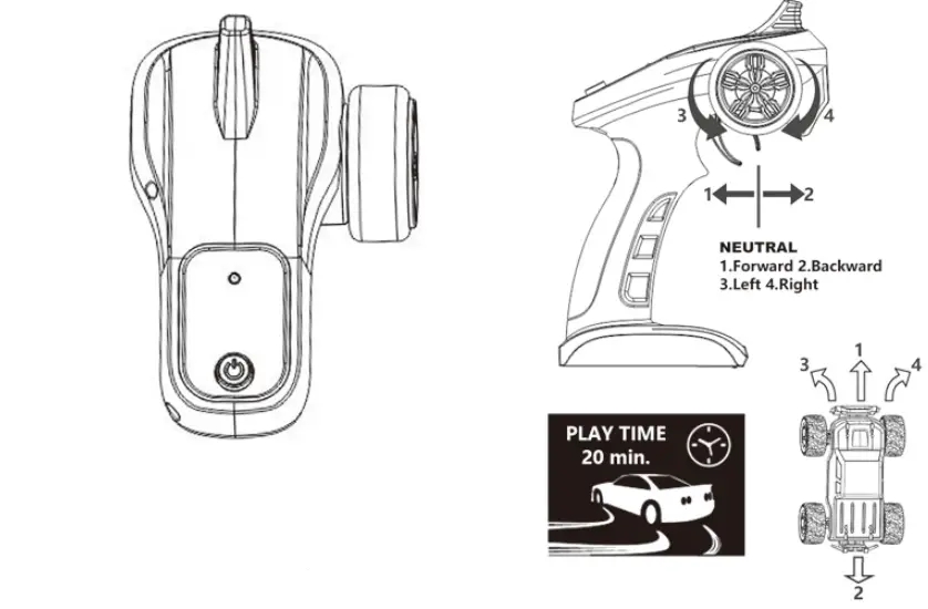 BEZAR-TM141-Electric-Toy-Off-Road-RC-Car-Vehicle-Truck-fig-9