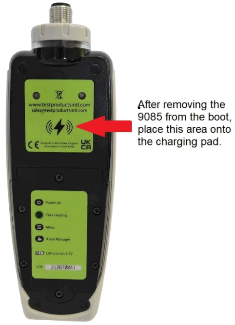 tpi Vib Meter 9085 Smart Vibration Analyzer - Batteries