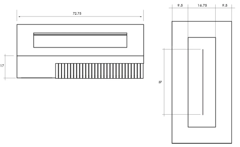 PRISM HARDSCAPES Elements Collection Hampton Round Concrete & Hardwood Fire-2