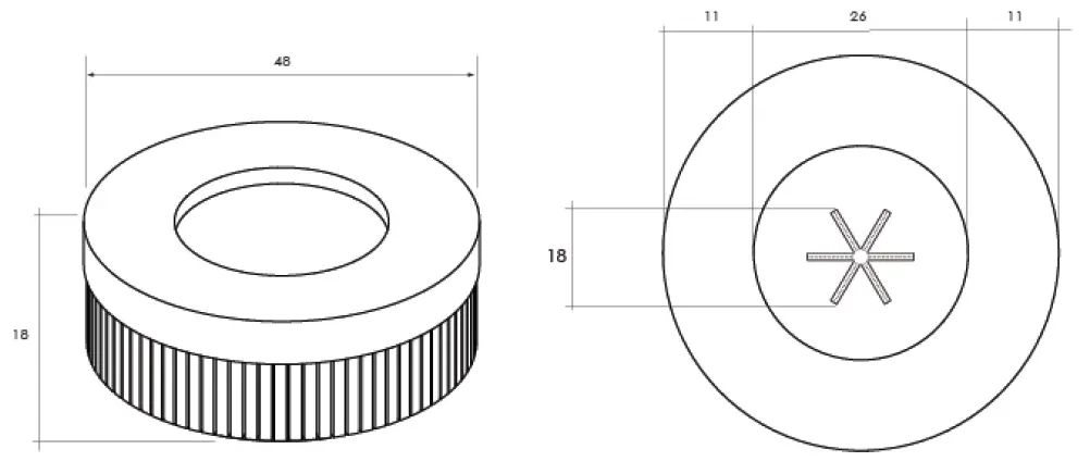 PRISM HARDSCAPES Elements Collection Hampton Round Concrete & Hardwood Fire-3