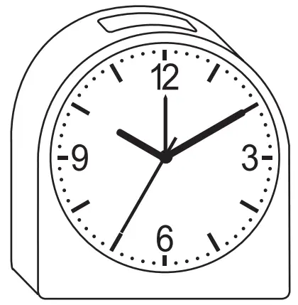 hama 00186442 Classico Alarm Clock