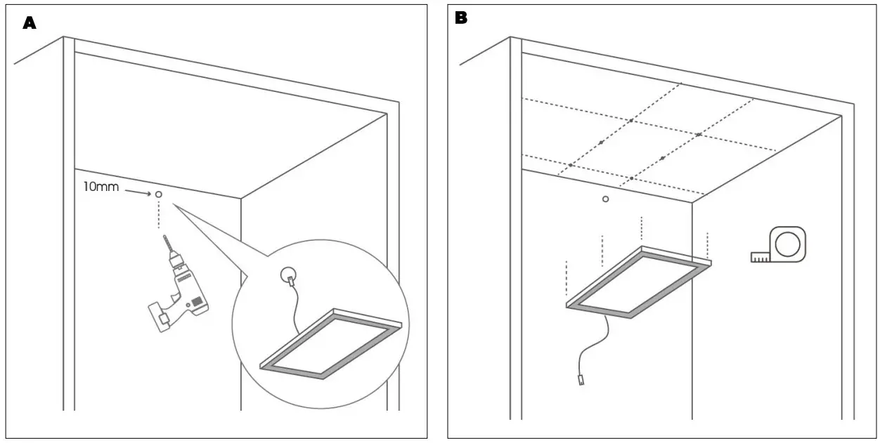 sycamoreLED SY8887 Vega Max 5W LED Cabinet Light - Figure
