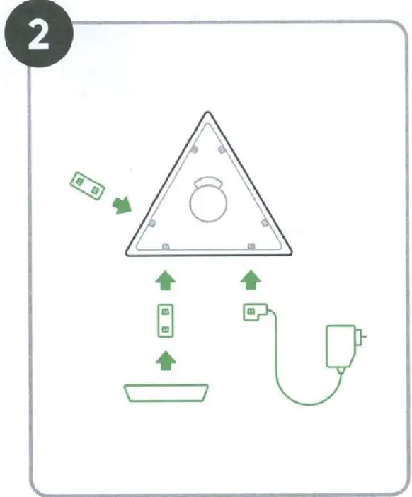 nanoleaf NL47-7003TW-SPK Shapes Triangles Smarter Kit 08