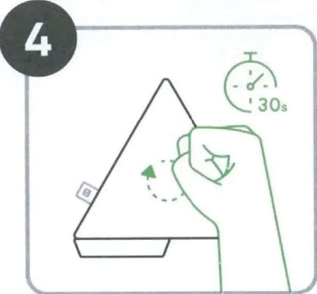 nanoleaf NL47-7003TW-SPK Shapes Triangles Smarter Kit 10