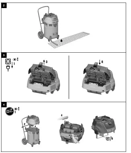 HILTI-VC-300-20-W-High-Suction-Construction-Vacuum-FIG2