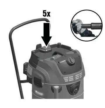 HILTI-VC-300-20-W-High-Suction-Construction-Vacuum-FIG5