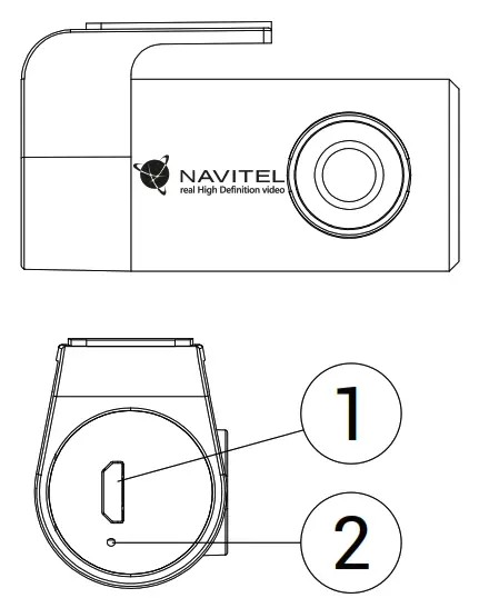 NAVITEL R250 Portable Video Recorder - camera3