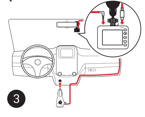 NAVITEL R250 Portable Video Recorder - charger