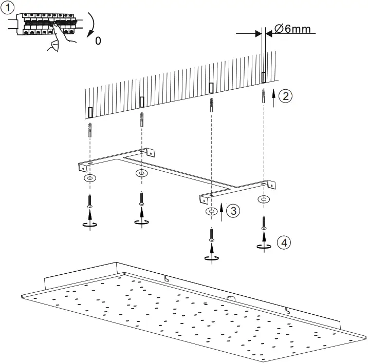 Leuchten Direkt 14672 55 SPARKLE Ceiling Light LED - Fig 3