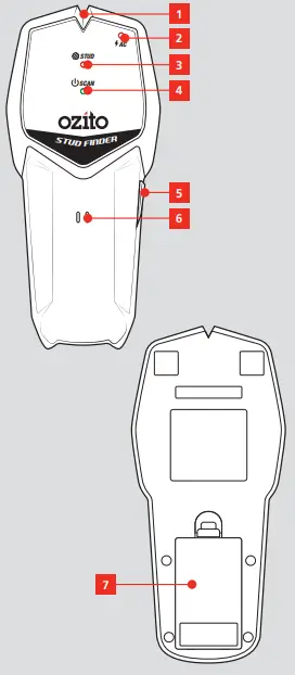 ozito SFR-019 Stud Finder-fig3