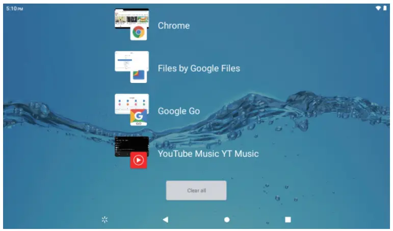 SYLVANIA SLTDVD1024-COMBO 10.1 Inch Quad Core Tablet Portable DVD Player - CLEAR ALL