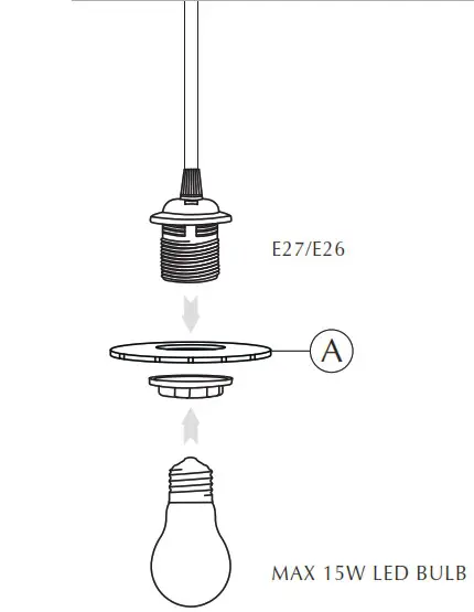 UMAGE Carmina Mini Hanglamp - ASSEMBLY GUIDE 2