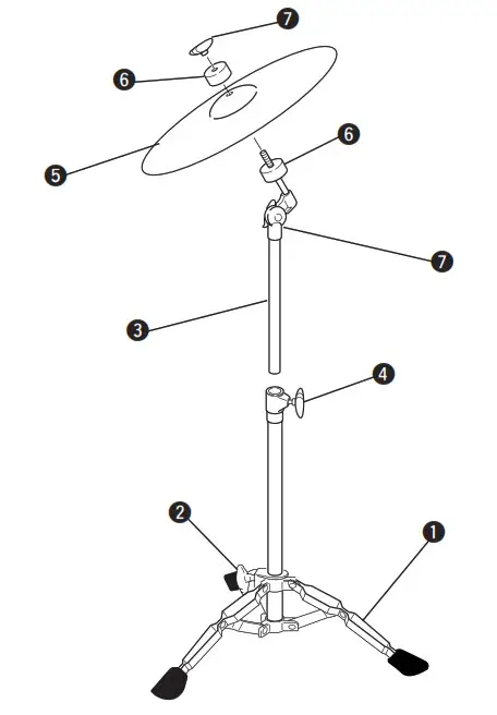 YAMAHA Drums User - Cymbal Stand