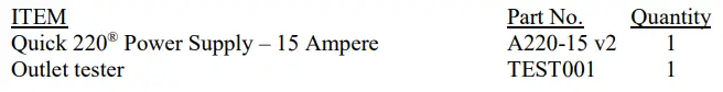 Quick-220-Systems-A220-15D-Plus-208-to-250-Volt-fig-2