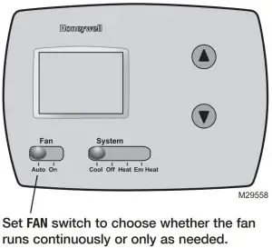 Fan switch