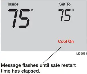 Built-in compressor protection