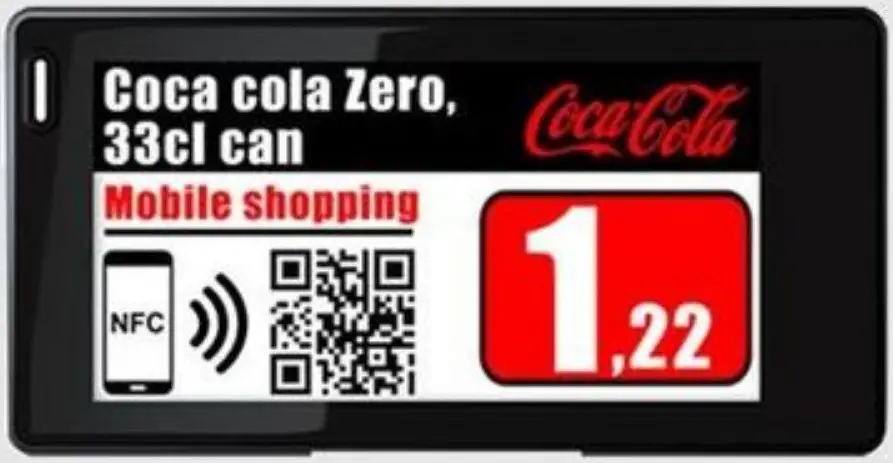 ses imagotag EDG2-0160-A VUSION Electronic Shelf Labels