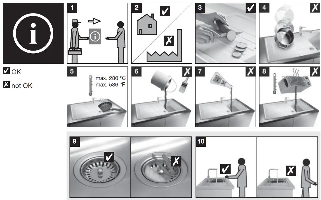 BLANCO AXIA III 6 S Half Bowl Kitchen Sink 6