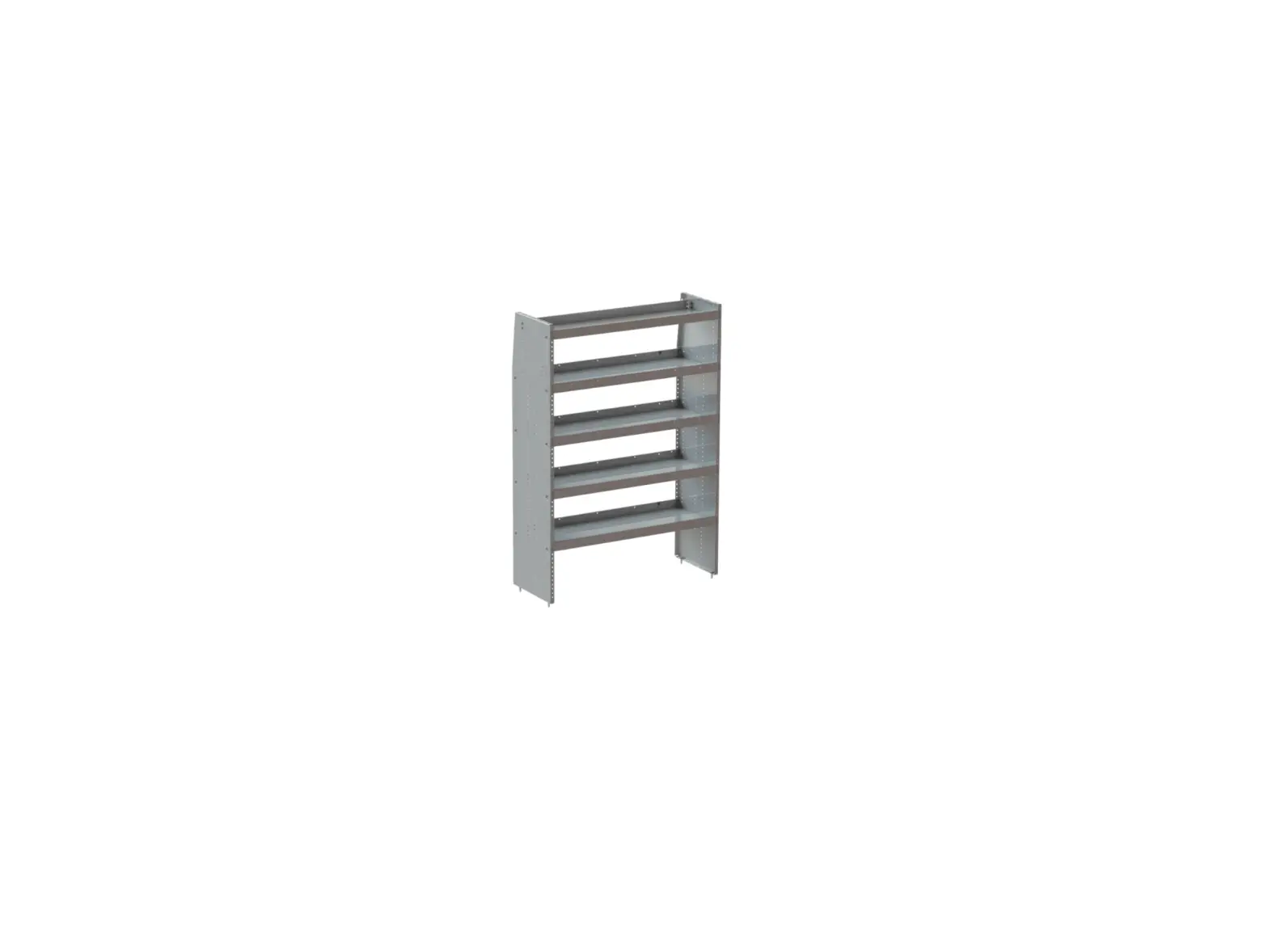 Adrian Steel Hd-1644 Hrc 16 Inch Deep Shelving 44 Inch 5 Shelf Unit Instruction Manual