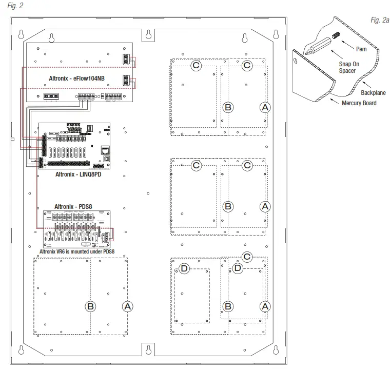 Altronix TROVE T2MK7F8PQ 8 Door Kit with Fused Outputs - Fig. 2