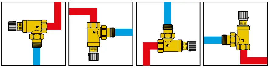 CALEFFI 519 Series Differential By-Pass Valve - Fitting the switch