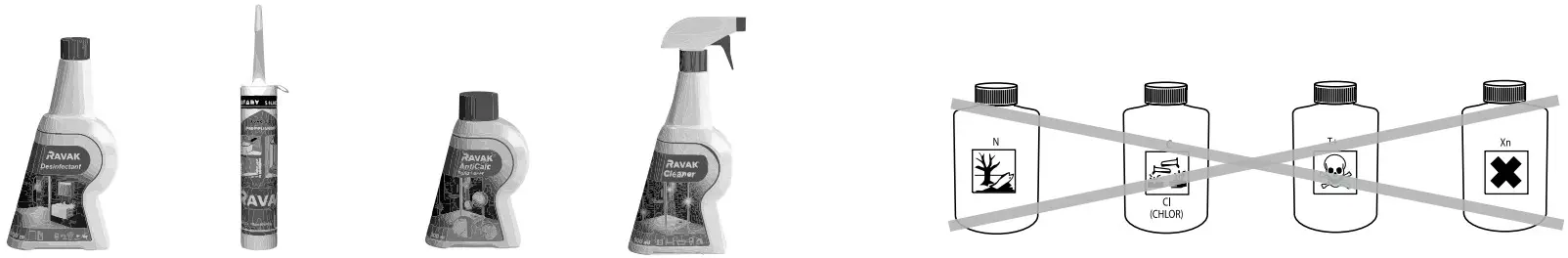 RAVAK X01388 Runway 850 Shower Trap Runway - Figure 10