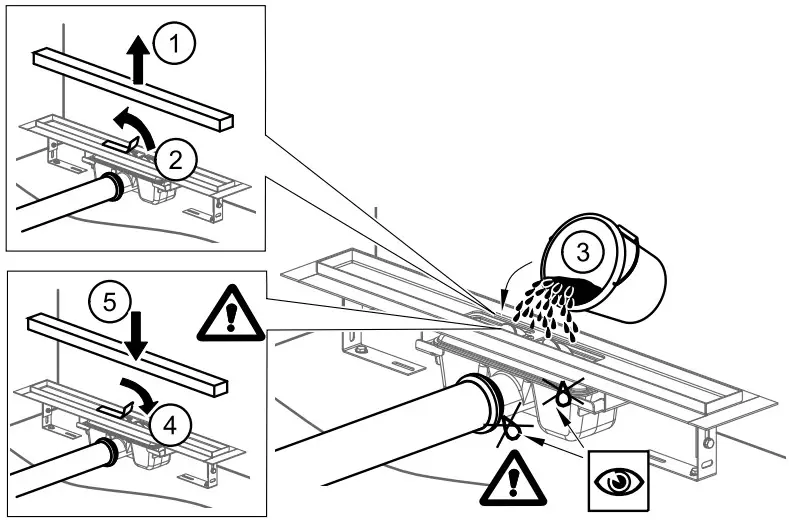 RAVAK X01388 Runway 850 Shower Trap Runway - Figure 6
