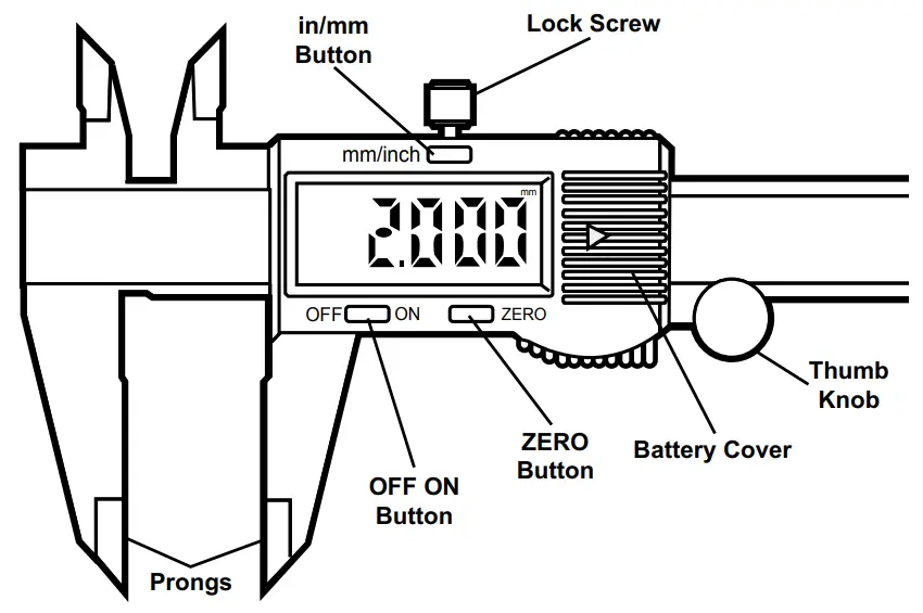 PITTSBURGH-PRO-63711-6-Inch-Digital-Caliper-FIG-1
