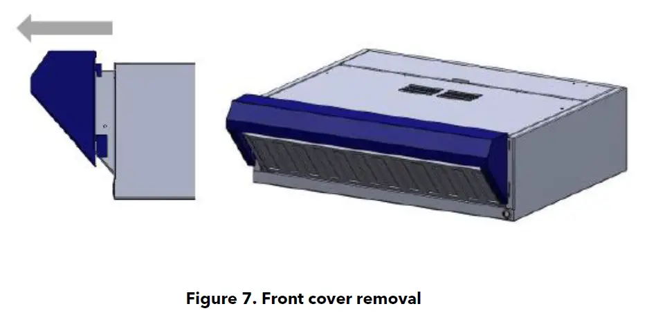 7mychef Frontal Condensation Hood for Compact and Serie L 6