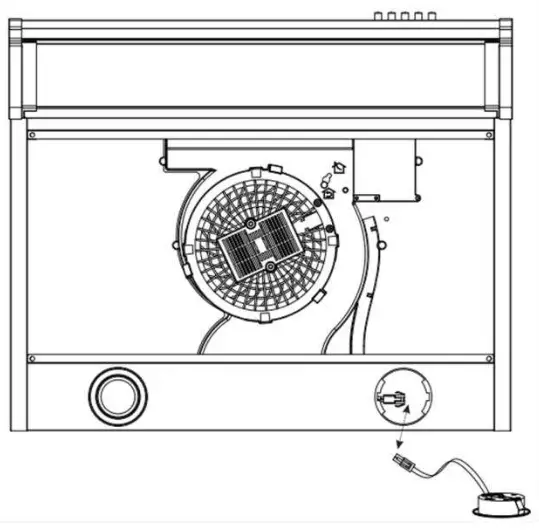 DRIJA Compacta 60 Range Hood - change the lamps