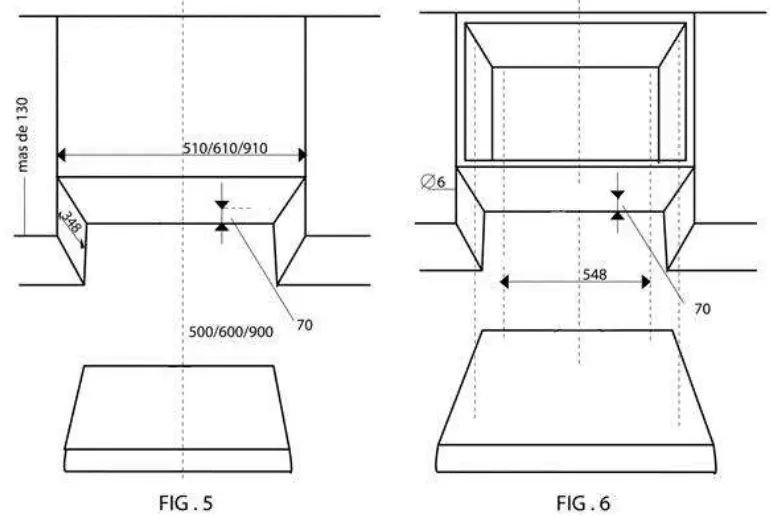 DRIJA Compacta 60 Range Hood - tighten