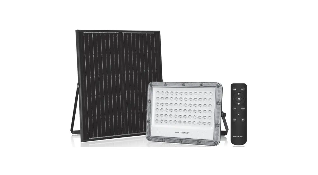 Lumens Hoftronic 50w Solar Floodlight Instruction Manual