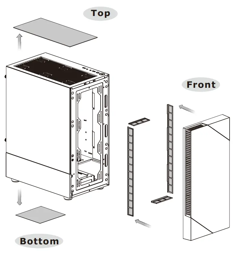 Thermaltake 200 TG ARGB Mid Tower Chassis fig 16