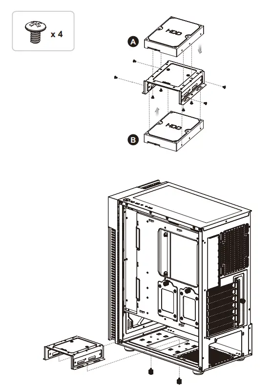 Thermaltake 200 TG ARGB Mid Tower Chassis fig 9