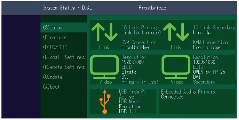 kvm-tec KT 8122 Full HD KVM Extender Over IP - Figure 4