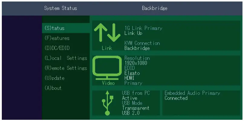 kvm-tec KT 8122 Full HD KVM Extender Over IP - Figure 5