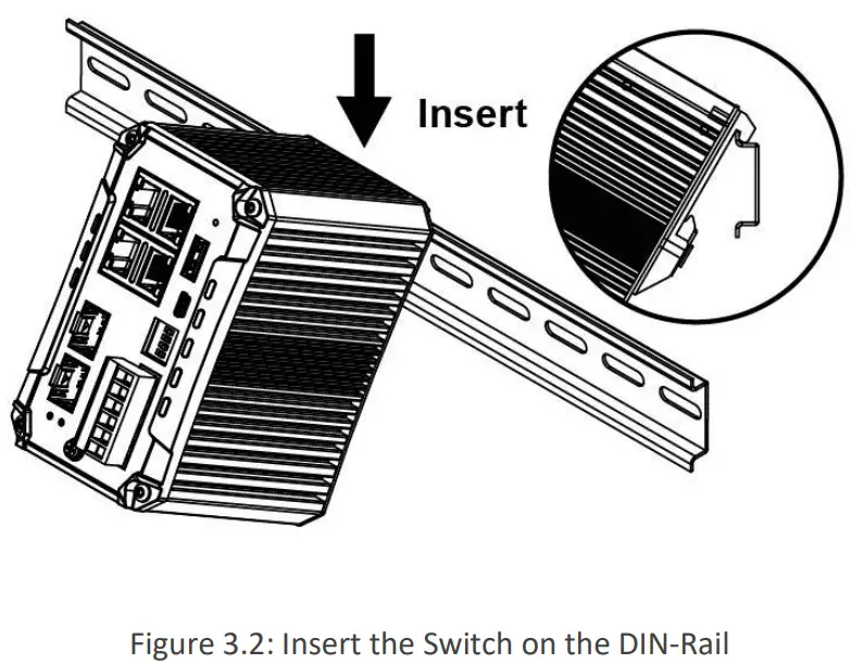 Leonton CEG2 0501 Industrial Networking Design - Insert the Switch