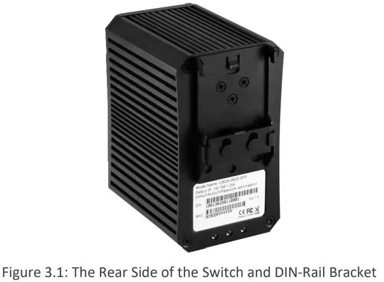 Leonton CEG2 0501 Industrial Networking Design - Rail Bracket