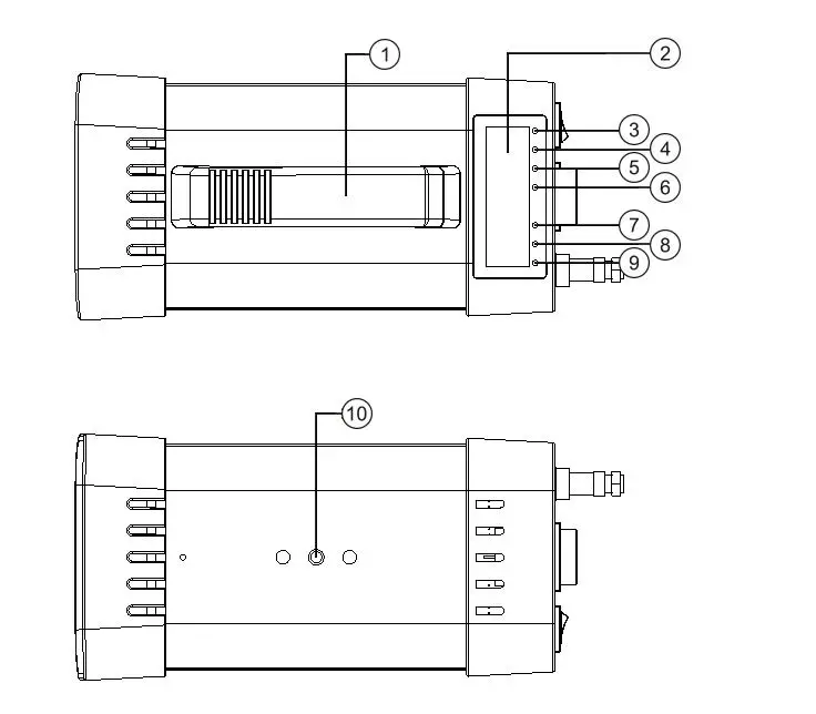 PCE DSX 20 Stroboscope - System description 2