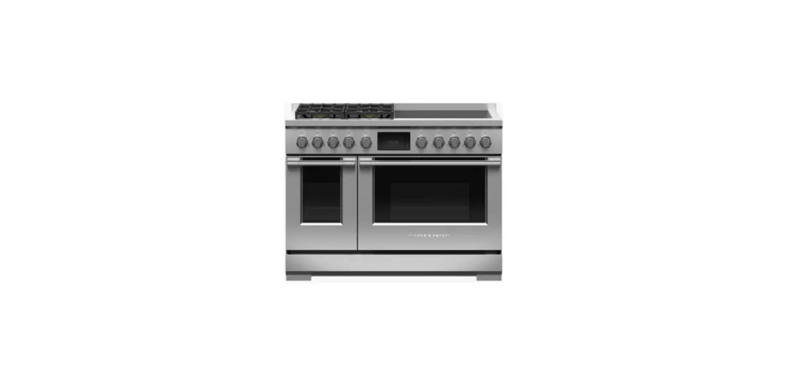 Fisher And Paykel Rhv3-484-l 48 Inch 4 Burner 4 Induction Zones Dual Fuel Range User Guide Fisher And Paykel Rhv3-484-l 48 Inch 4 Burner 4 Induction Zones Dual Fuel Range User Guide