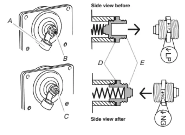 Kitchenaid W11426594B 30 Inch 5 Burner Dual Fuel Convection Slide In Range - Fig 25