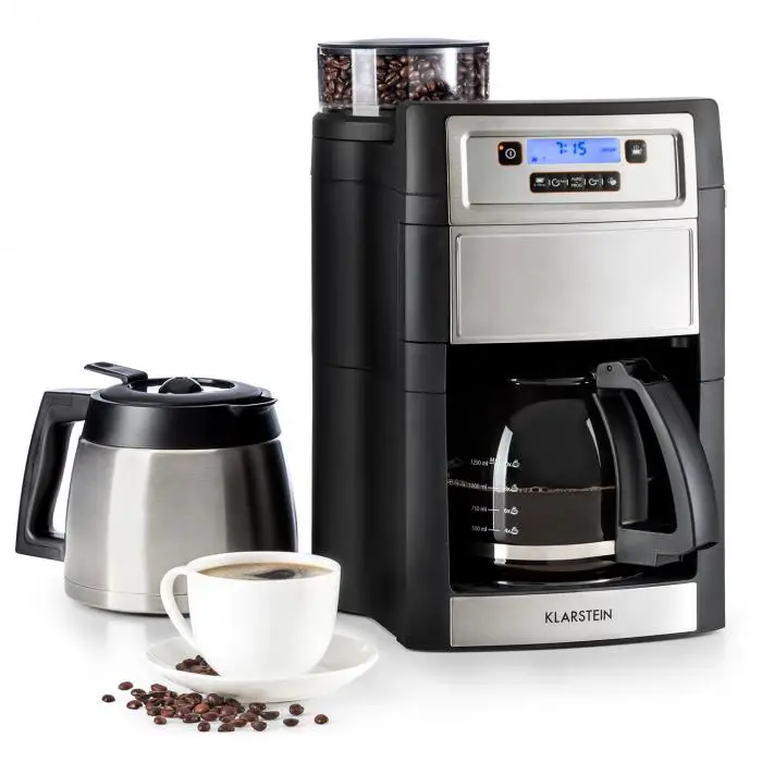 Klarstein Grind & Brew Kaffeemaschine Aromatica Ii Duo User Manual